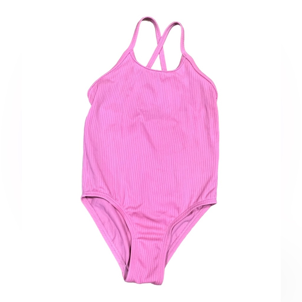 Pink One Piece Swimsuit, size various, Old Navy
